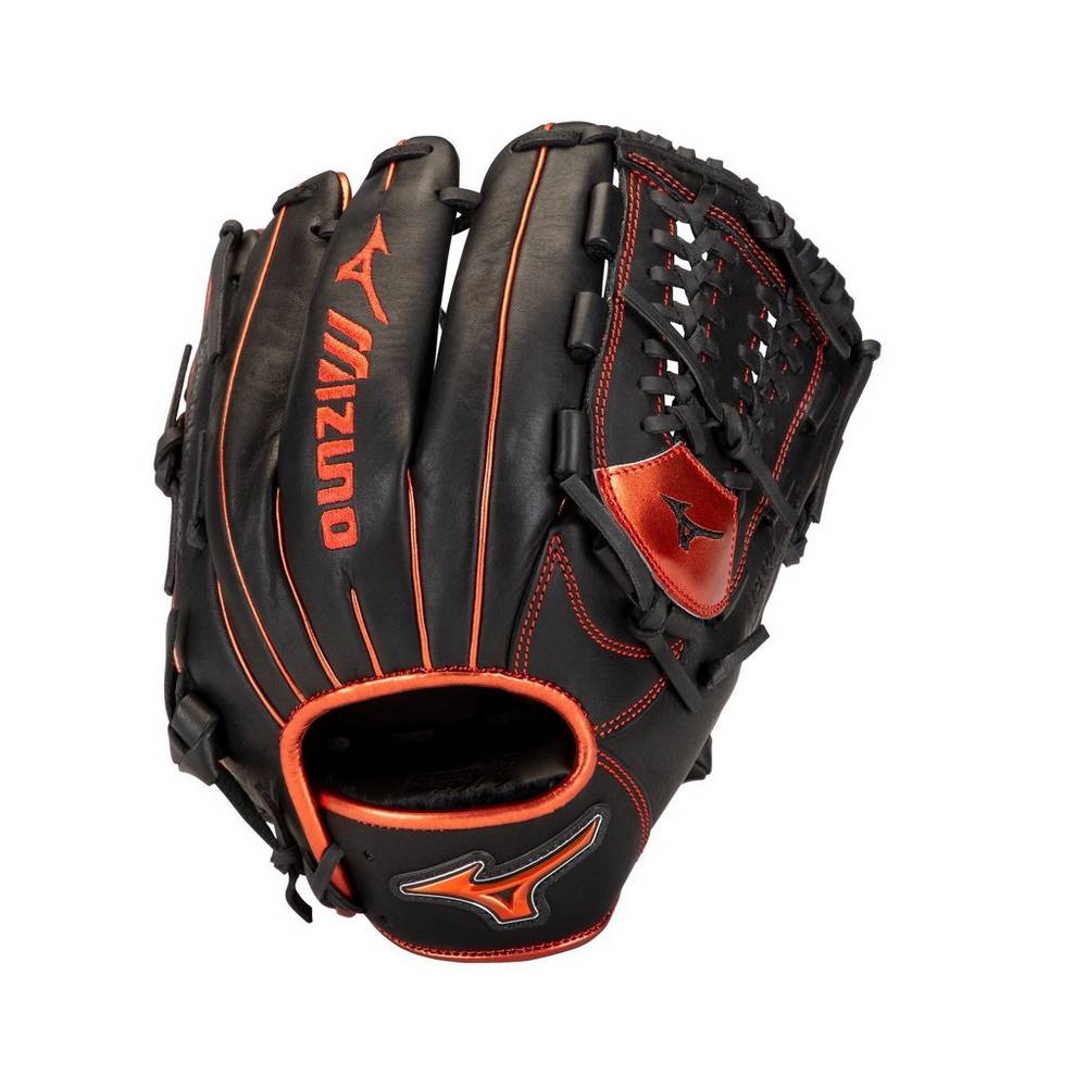 Guantes Mizuno Beisbol MVP Prime SE Infield 11.75" Para Mujer Negros/Rojos 1587692-XD